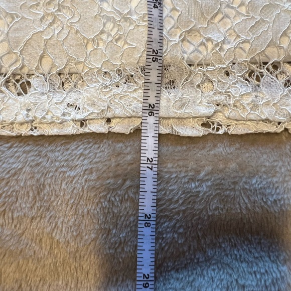 Fever Women's XL Multicolor Lace Blouse with Detachable Shell - Picture 9 of 9